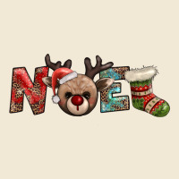 Noel With Sock And Reindeer Ladies Tee | Teevron