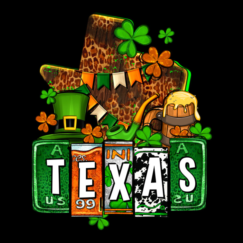 St. Patrick's Texas Map Premium Sweatshirt by OliviaCreatesArt | Teevron