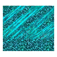 blue glitter with leopard pattern | Teevron