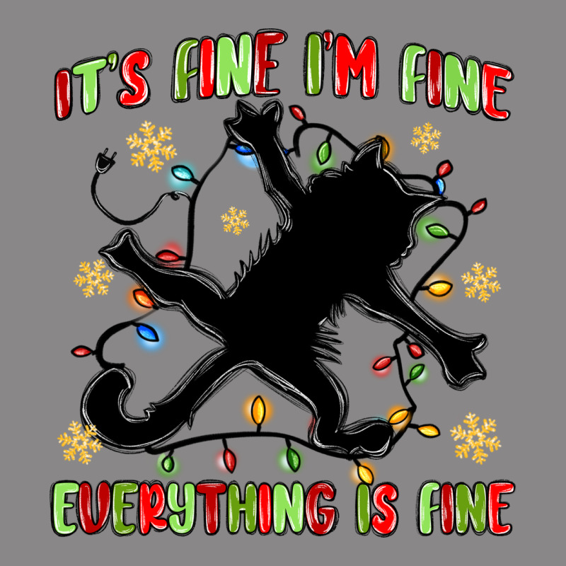 It's Fine I'm Fine Everything Is Fine Vintage Tee by MaliasSmallBusiness | Teevron