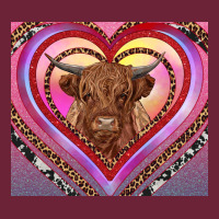 Highland Cow Valentine's Day Long Sleeve Tee | Teevron