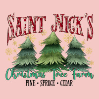 Saint Nick's Christmas Tree Farm Urban Heavy Tee | Teevron