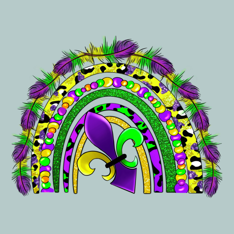 Mardi Gras Rainbow Heavy Core Tee by AdoDesignShop | Teevron