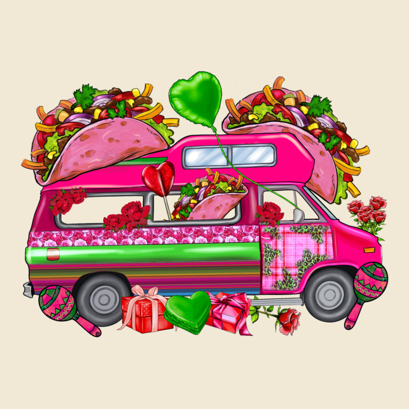 Valentines Day Tacos Truck Premium Tee by NancyCooperArtShop | Teevron