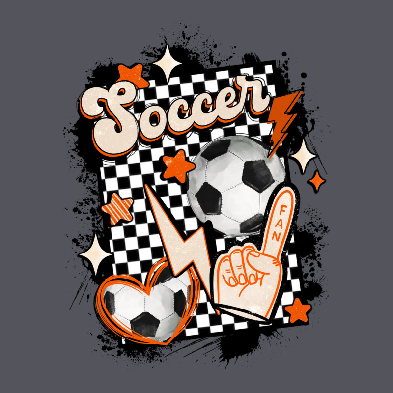 Vintage Soccer Vintage Hoodie by MaliasSmallBusiness | Teevron