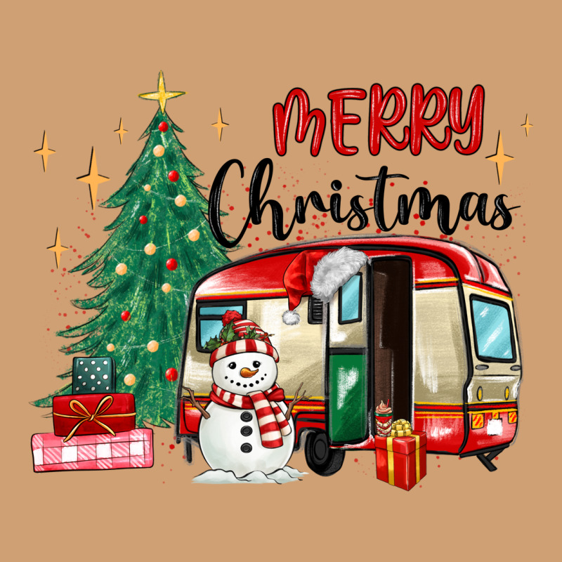 Merry Christmas Camper Vintage Tee by MaliasSmallBusiness | Teevron