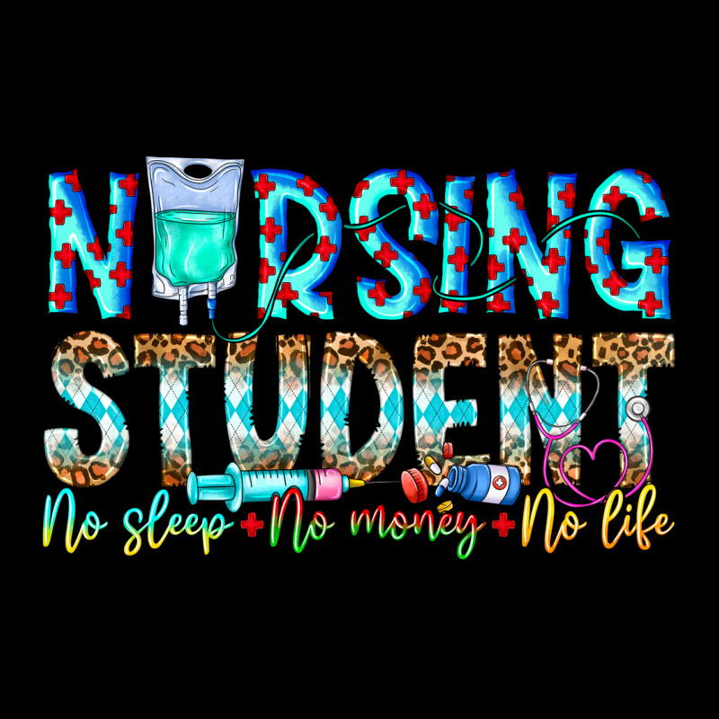 Nursing Student No Sleep No Money No Life Urban Hoodie by CowhideDigitalArt | Teevron