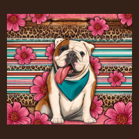 British Bulldog Floral Serape Heavy Core Tee | Teevron