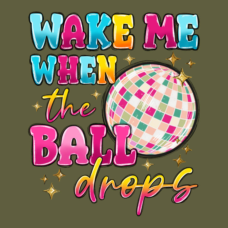 Wake Me When The Ball Drops Vintage Tee by MaliasSmallBusiness | Teevron
