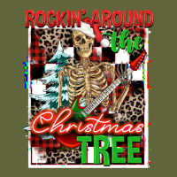 Rockin' Around The Christmas Tree Skeleton Classic Tee | Teevron