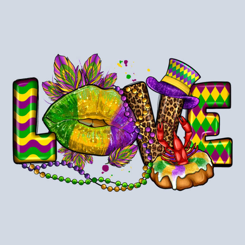 Love Lips Mardi Gras Premium Sweatshirt by OliviaCreatesArt | Teevron