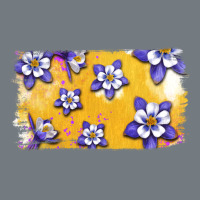 Rocky Mountain Columbine Flower Heavyweight Sweatshirt | Teevron