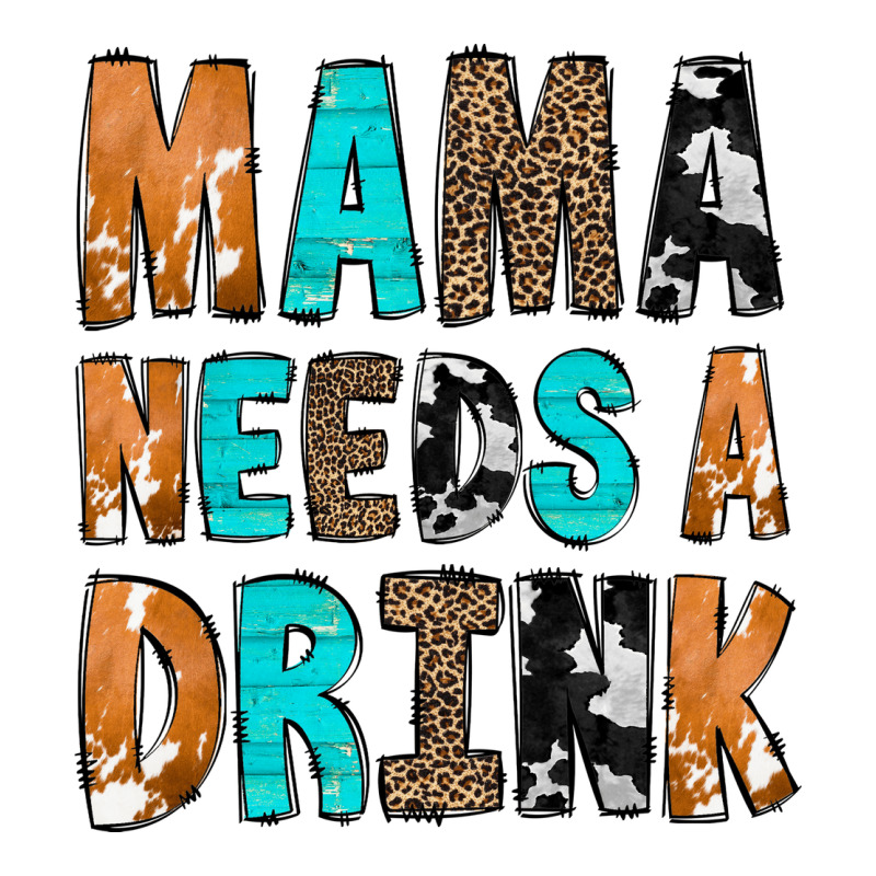 Mama Needs A Drink Heavyweight Hoodie by CowCowDesign | Teevron