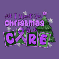 All I Want For Christmas Is A Cure Pancreatic Canc Vintage Tee | Teevron