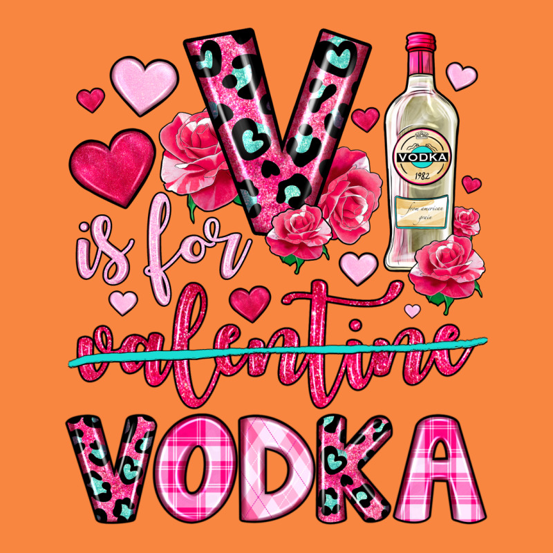 V Is For Vodka Premium Sweatshirt by OliviaCreatesArt | Teevron