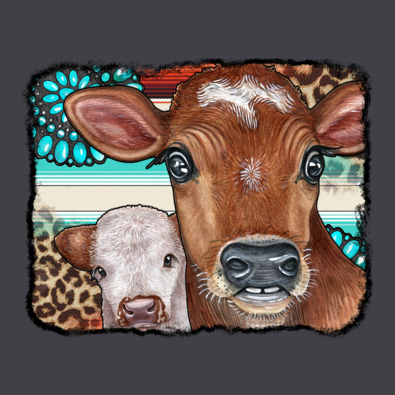 Cows Serape Leopard Gemstone Heavyweight Hoodie by CowCowDesign | Teevron