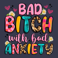 Bad Bitch With Bad Anxiety Long Sleeve Tee | Teevron