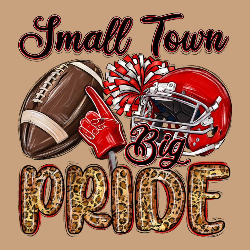 Small Town Big Pride Red Vintage Tee by MaliasSmallBusiness | Teevron
