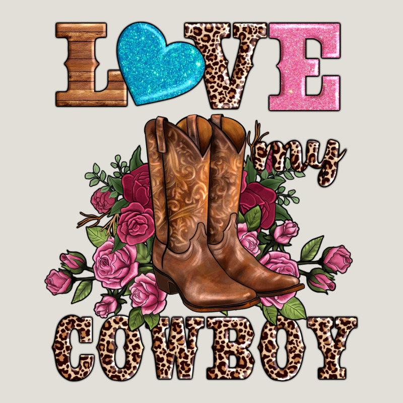 Valentines Day Love My Cowboy Heavy Core Tee by AdoDesignShop | Teevron