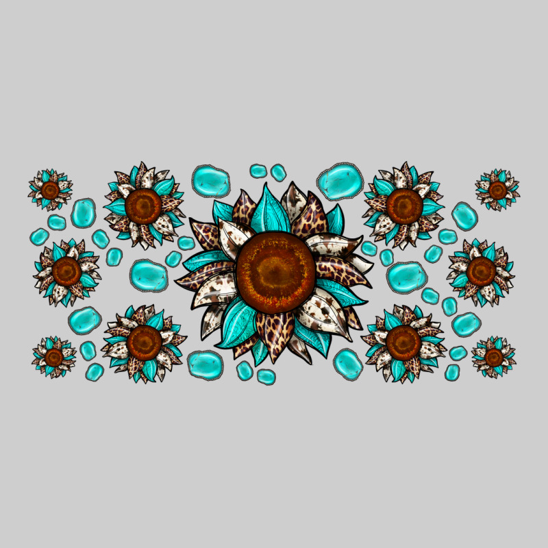 Cowhide Leopard Sunflower Gemstone Premium Tee by JahusDesignShop | Teevron