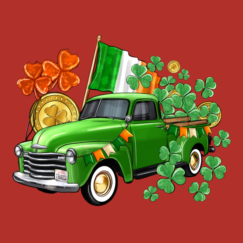 Western St. Patrick's Day Truck Premium Hoodie by CowGirlArtShop | Teevron