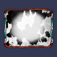Cowhide Background With Bleach Serape Frame Heavyweight Hoodie | Teevron