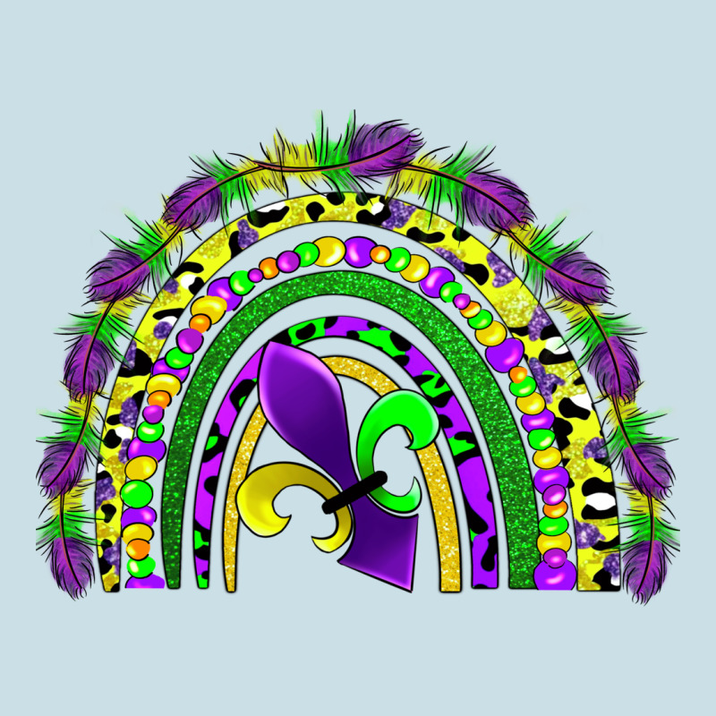 Mardi Gras Rainbow Ladies Tee by AdoDesignShop | Teevron