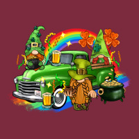 St. Patrick's Day Truck With Gnomies Premium Hoodie | Teevron