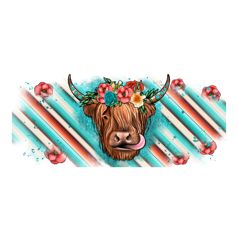 Cow Floral Premium Tee by JahusDesignShop | Teevron