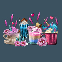 Unicorn Coffee Cups Urban Heavy Tee | Teevron