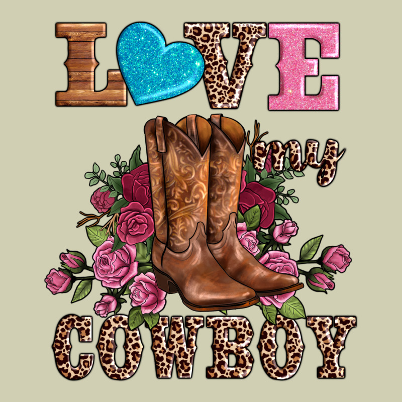 Valentines Day Love My Cowboy Heavy Core Tee by AdoDesignShop | Teevron