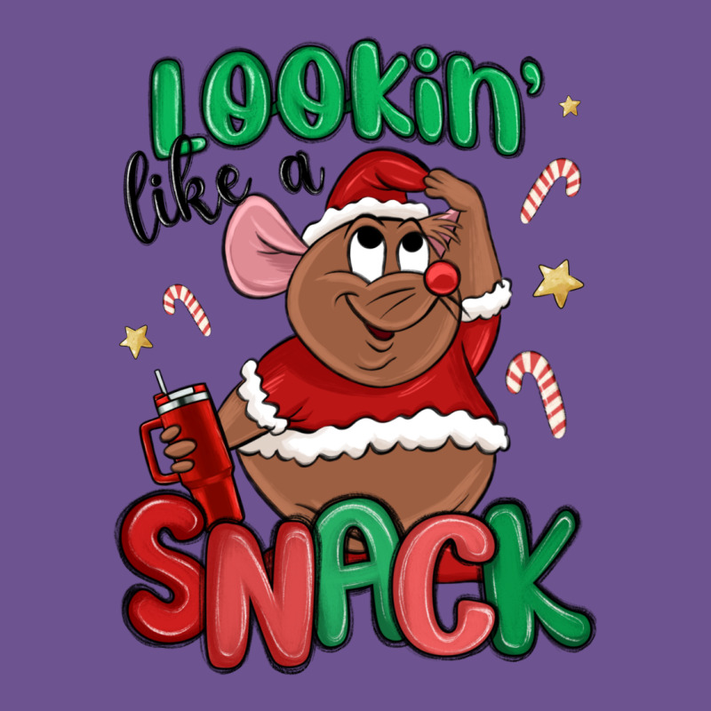 Lookin' Like A Snack Christmas Character Vintage Tee by MaliasSmallBusiness | Teevron