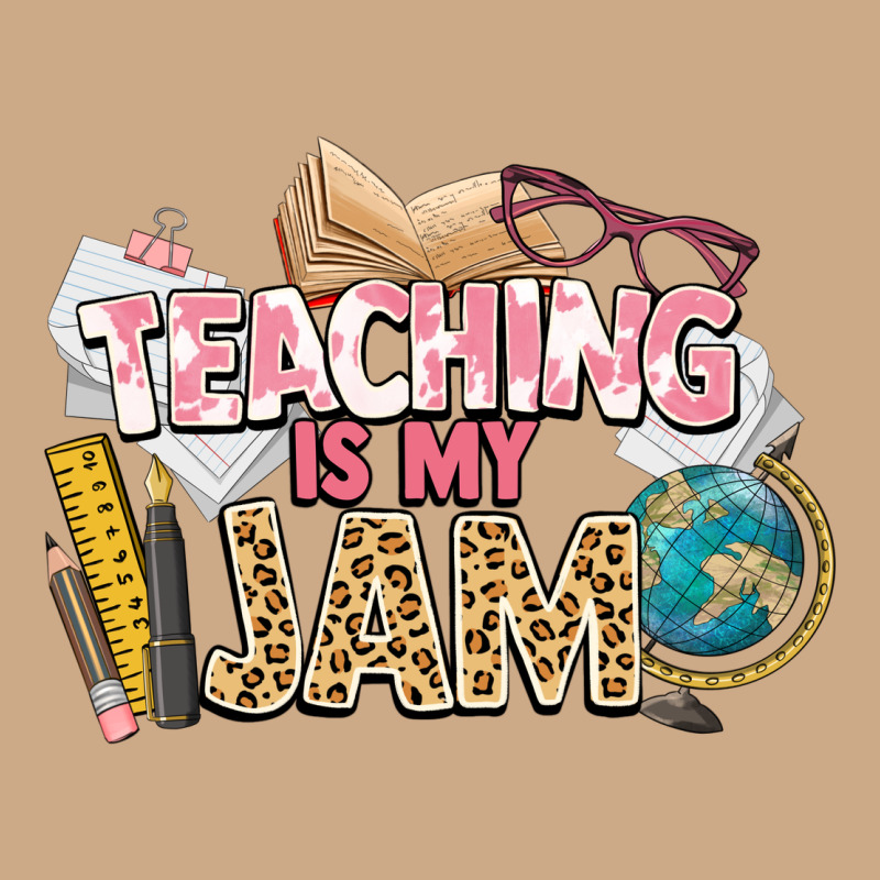 Teaching Is My Jam Teacher School Vintage Hoodie by NancyCooperArtShop | Teevron