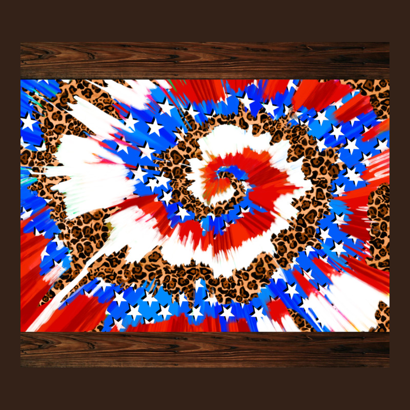 Usa Tie Dye Heavy Core Tee by AdoDesignShop | Teevron