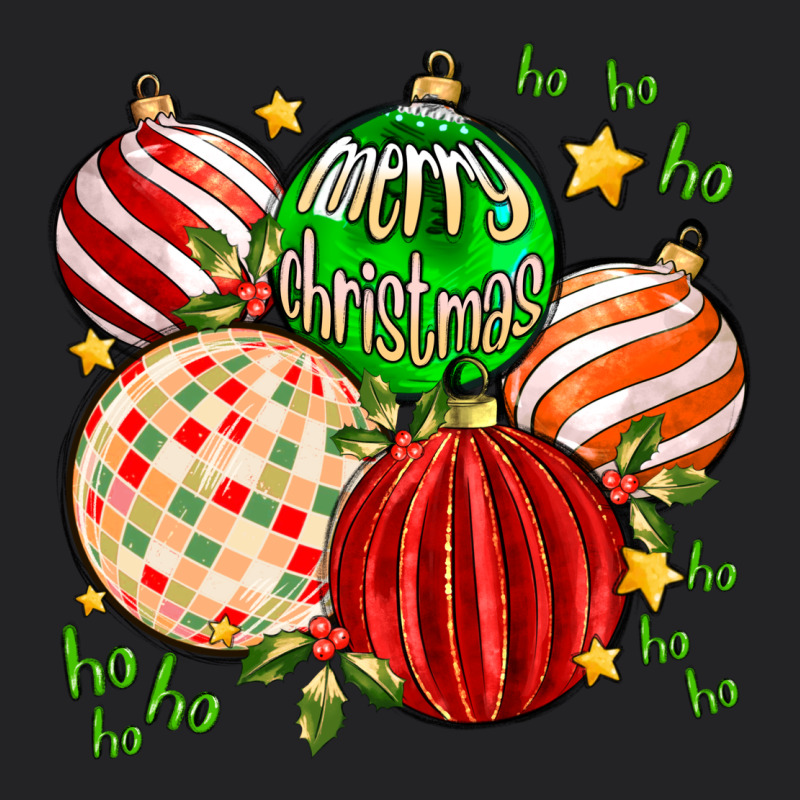 Merry Christmas Tree Ball Vintage Tee by MaliasSmallBusiness | Teevron