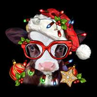 Christmas Baby Cow Ladies Tee | Teevron