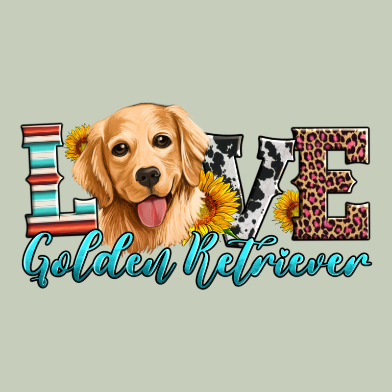 Love Golden Retriever Ladies Tee by Artiststas | Teevron