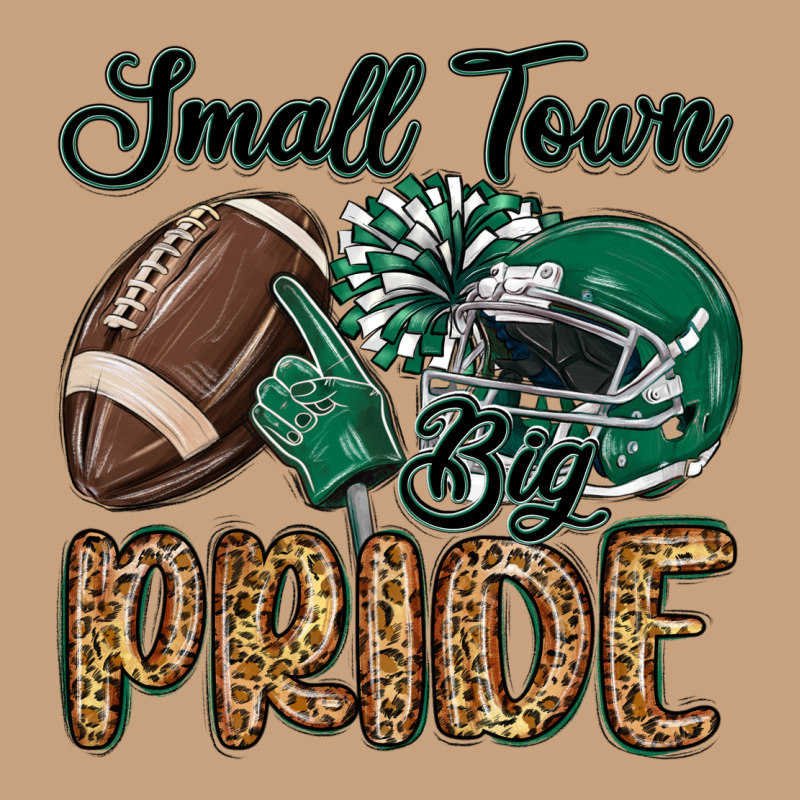 Small Town Big Pride Green Vintage Tee by MaliasSmallBusiness | Teevron