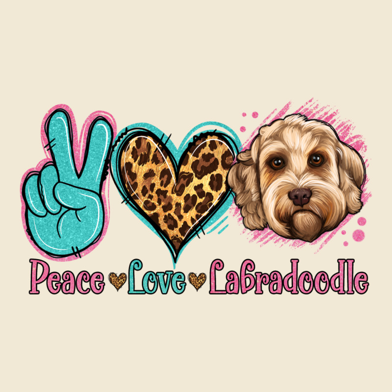 Peace Love Labradoodle Premium Tee by Jasminsmagicworld | Teevron