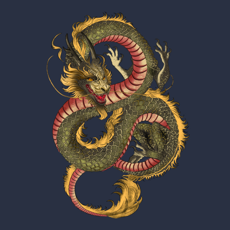 Green And Yellow Dragon Heavyweight Sweatshirt by RanaPortraitStore | Teevron