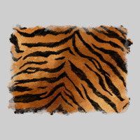 Handdrawn Tiger Pattern Background Premium Tee | Teevron