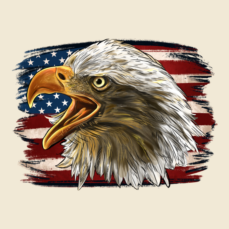 American Flag Eagle Premium Tee by LillyAllenDesigns | Teevron