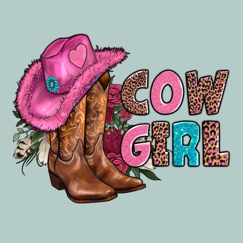Valentine Day Boots Hat And Roses Heavy Core Tee by AdoDesignShop | Teevron