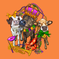 Little Cows And Mardi Gras Party Olivia Premium Sweatshirt | Teevron