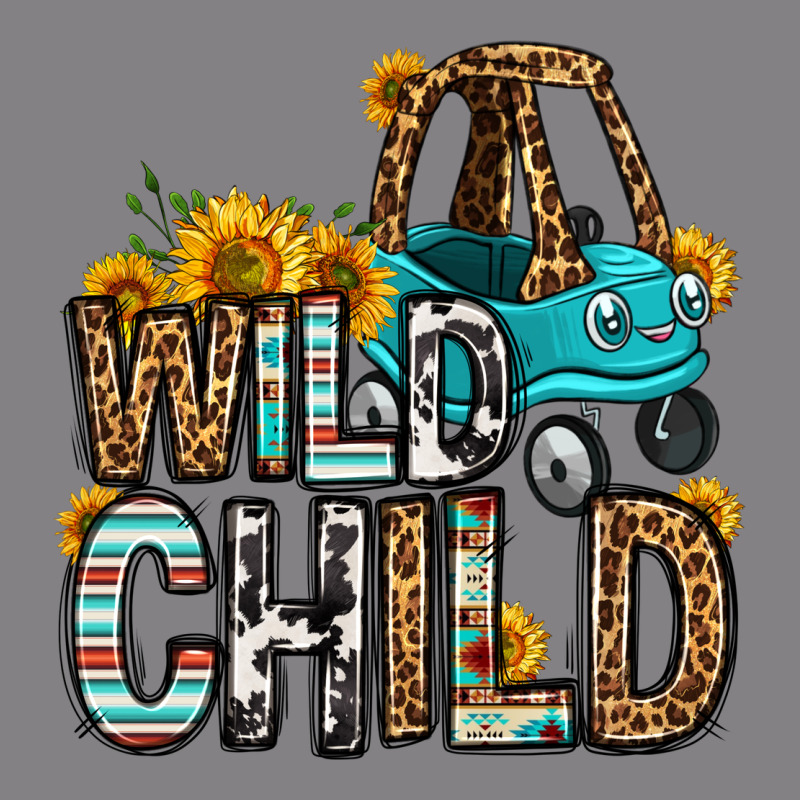 Wild Child Kids Car Heavyweight Hoodie by OliviaCreatesArt | Teevron