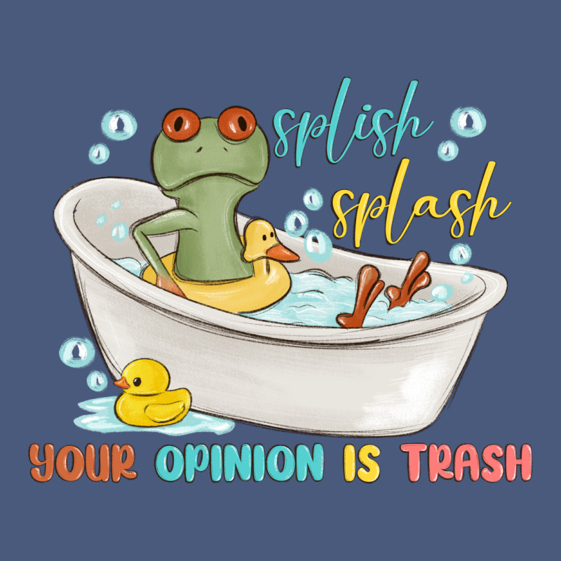 Splash Splash Your Opinion Is Trash Vintage Hoodie by MaliasSmallBusiness | Teevron