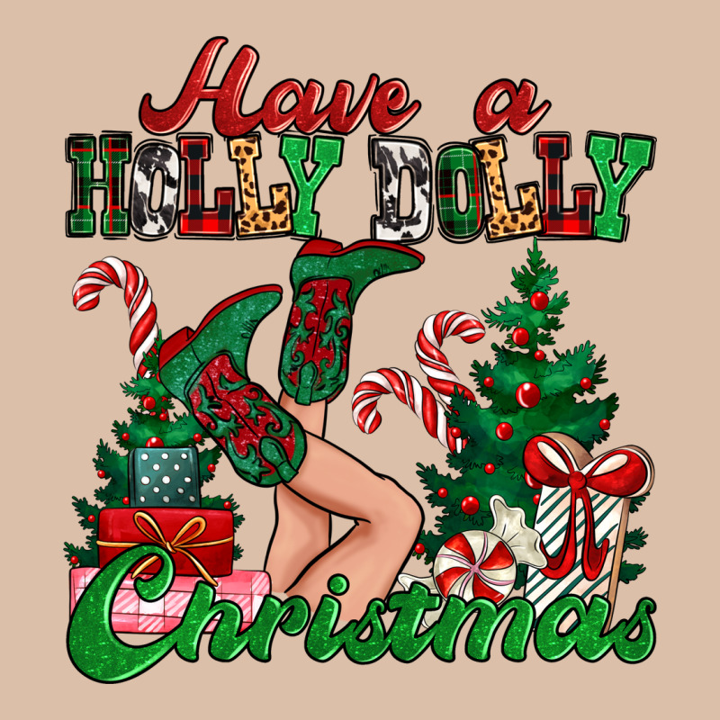 Have A Holly Dolly Christmas Urban Heavy Tee by MaliasSmallBusiness | Teevron