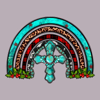 Cross Christmas Rainbow Vintage Tee | Teevron