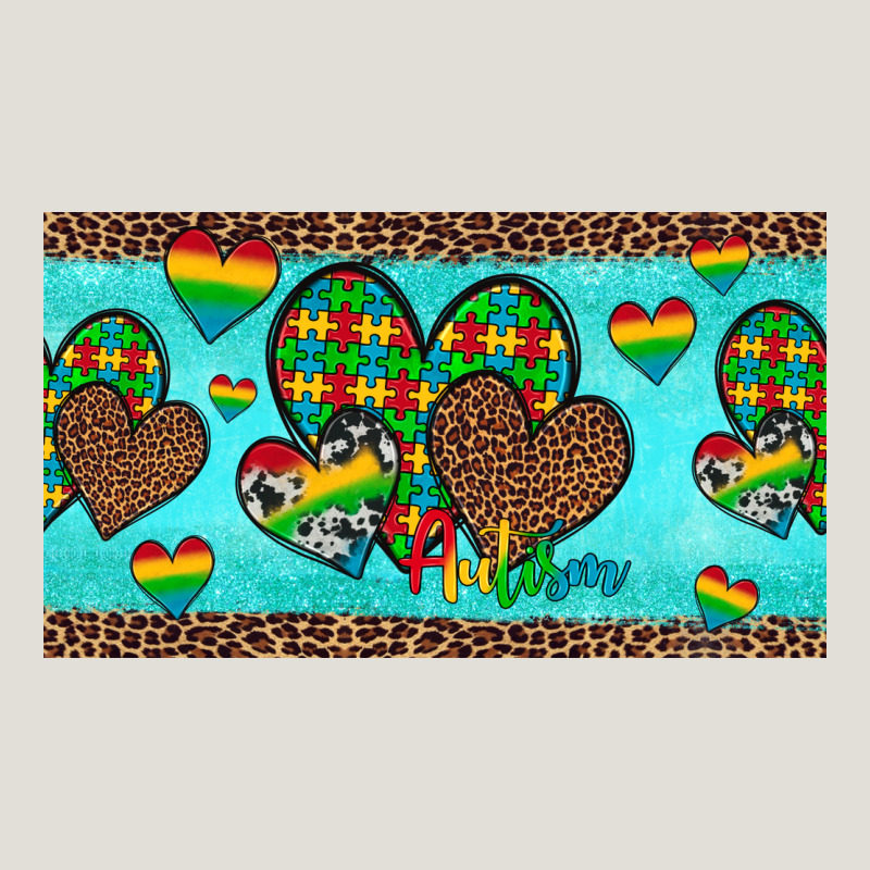 Western Hearts Autism Cup Heavy Core Tee by Artiststas | Teevron