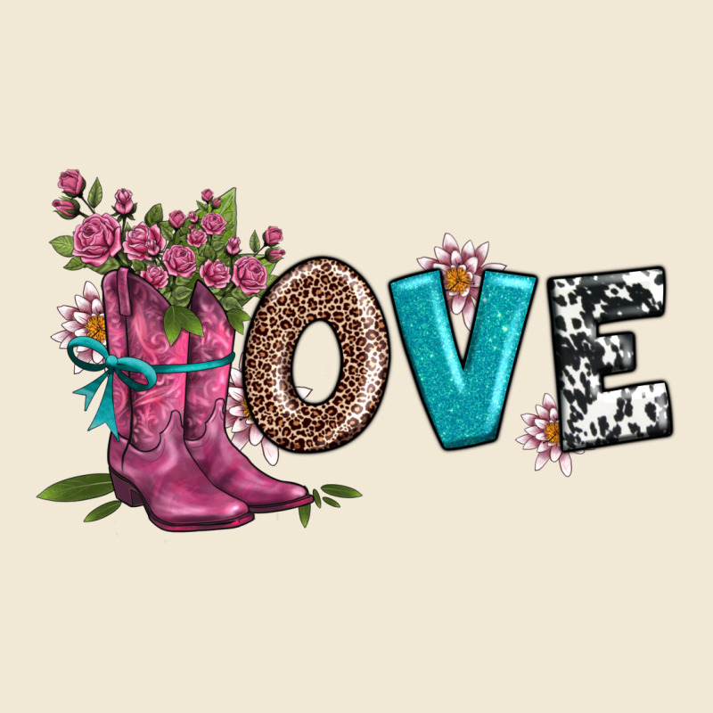 Valentines Day Love And Boots Ladies Tee by AdoDesignShop | Teevron